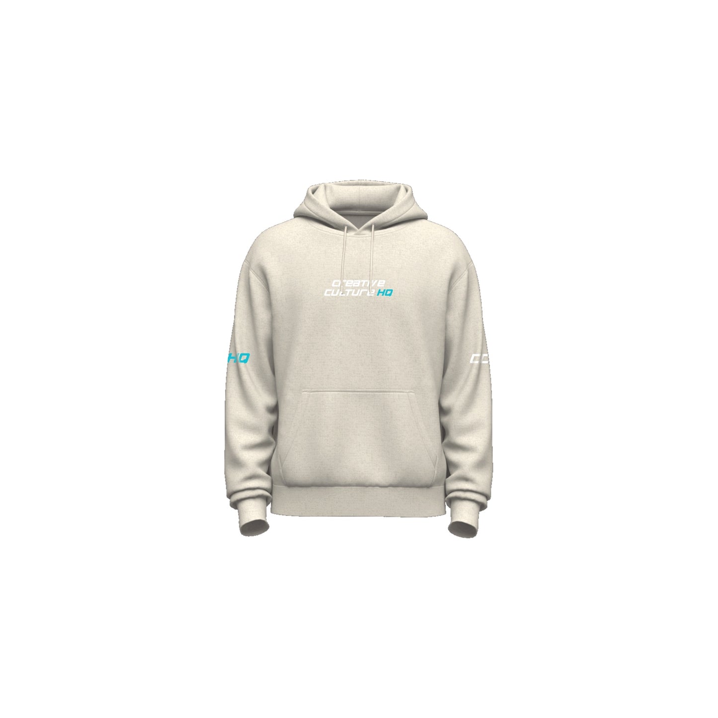 CCHQ Signature Hoodie | White Sand
