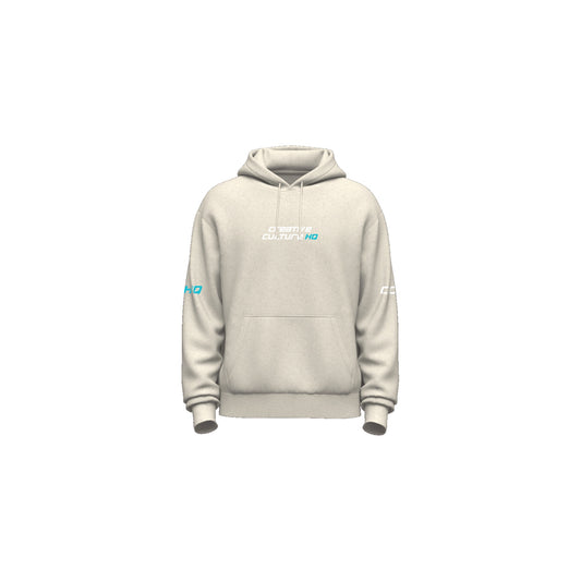 CCHQ Signature Hoodie | White Sand