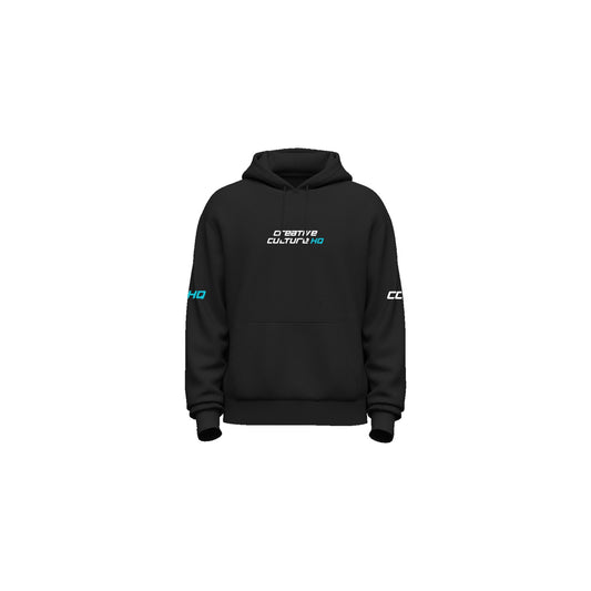 CCHQ Signature Hoodie | Jet Black